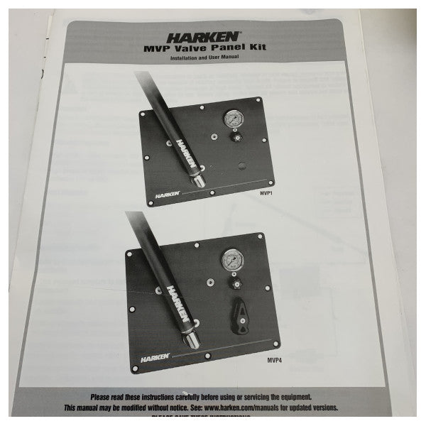 Гідравлічна селекторна панель Harken Manual MPV-4 1-швидкість - HYAMXPGB1J 