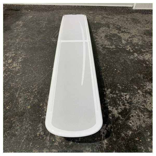 Saída Carbon Calipso Passarela Dobrável de Carbono 2,16M Branca Revestida - 750052 