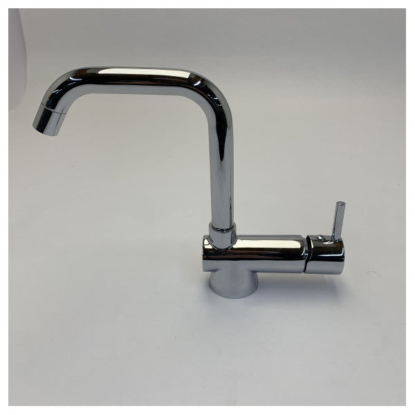 バルカ ML1600T シングルレバー折りたたみミキサータブ スワイベル付き 