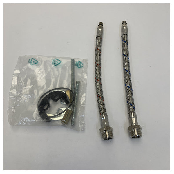 バルカ ML1600T シングルレバー折りたたみミキサータブ スワイベル付き 