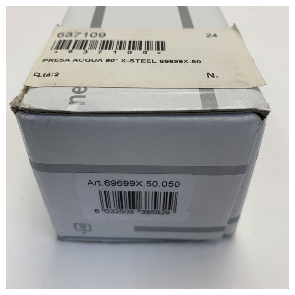 Newform 69699X.50 Strojni čelični zidni spoj 