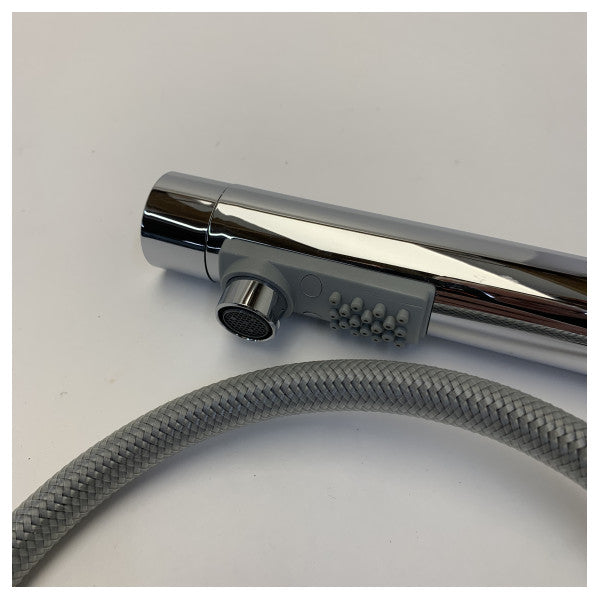 Foresti Suardi Cox Chrome Retractable Mixer Tap with Shower Head 4093.C 