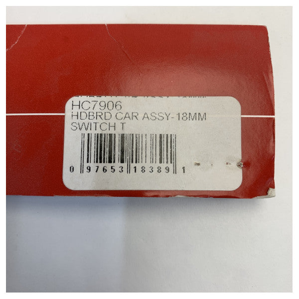 Harken 18mm Switch Headboard Car Assembly 