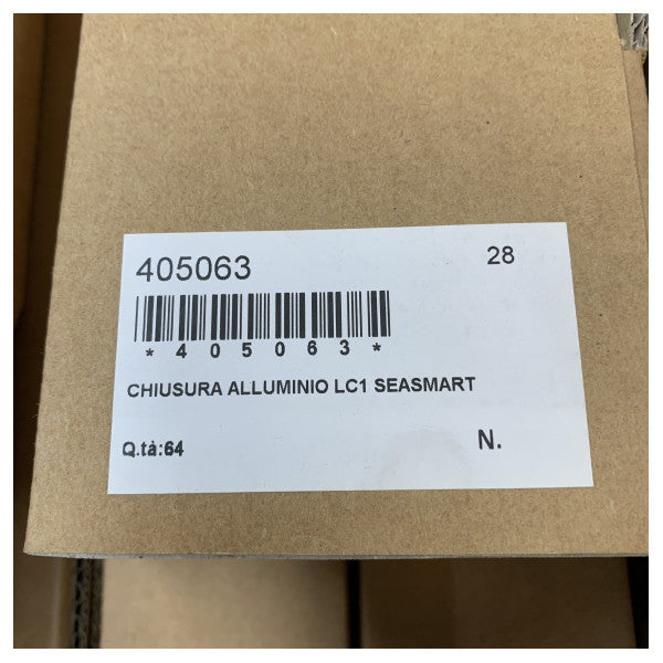 SeaSmart LC1 Pritisni za otvaranje brave za ormar srebrni aluminij 