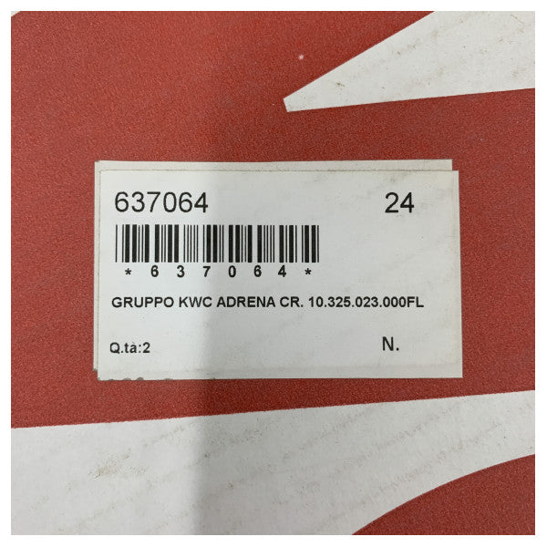 KWC Adrena Single Lever Kitchen Mixer Tap Chrome - 10.325.023.000FL 