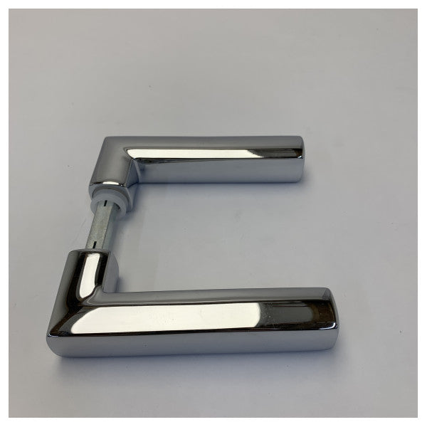 Foresti Suardi Bronzani kromirani kvaka za vrata Kit kvadratni dizajn - 480A.C 