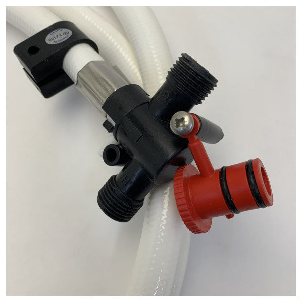 Whale Twist utdragbar marin duschhuvud vit - 1529013 