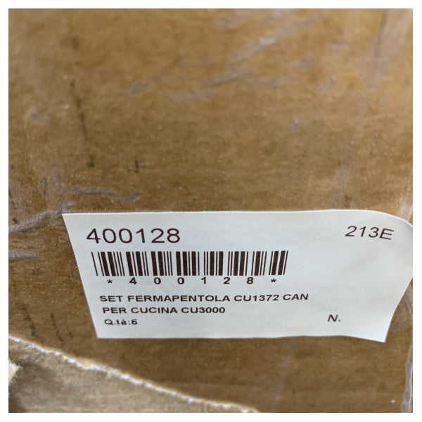 CAN CU1372 Ruostumaton teräs 3-poltinpidike CU3000-sarjalle 