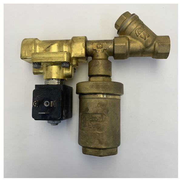 Planus PW.018.00 24V Solenoid Fresh Water Inlet Valve for Electric Toilet