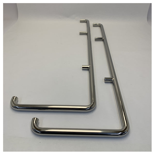 Στήριγμα κονσόλας πλοήγησης από ανοξείδωτο χάλυβα Solaris Yachts S68 