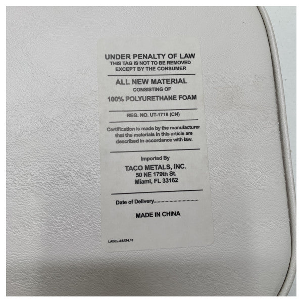 Универсална подвижна облегалка с накланяща се стойка на Taco - L10-1002-1