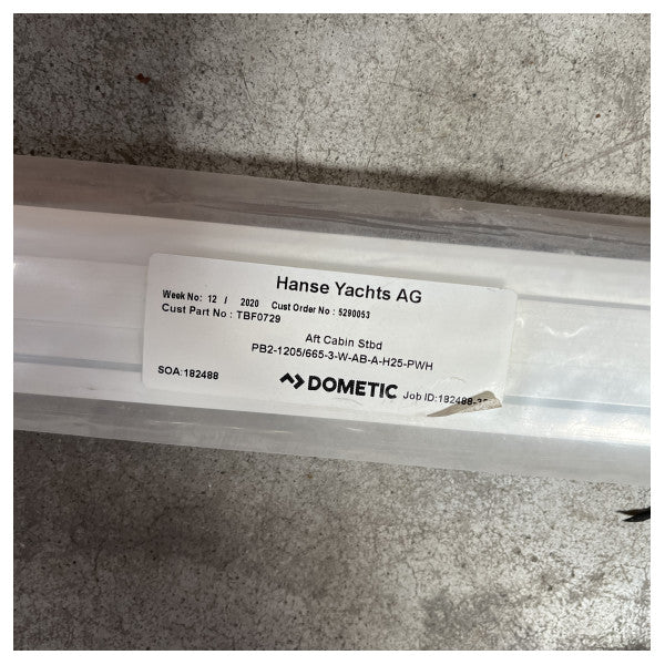 Dometic OceanAir PB2 1205 x 665 mm vita persienner - TBF0729 