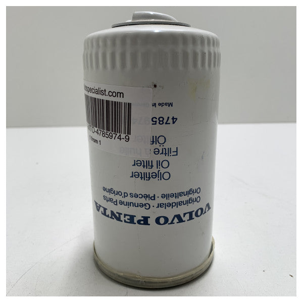 Volvo penta filtro de aceite original blanco - 4785974