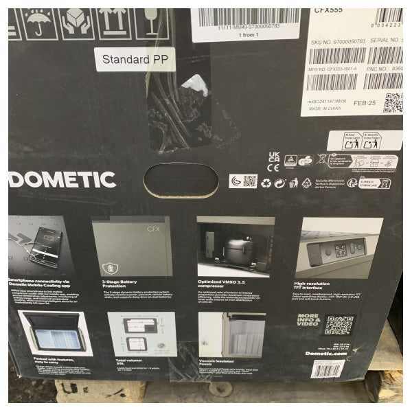 Dometic CFX5 Compresseur Boîte de Refroidissement 55L Noir 12/24/230V - 97000050783 