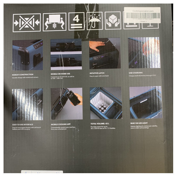 Dometic Boîte de refroidissement CFX2 45L Océan 12/24/230V - 97000150817 