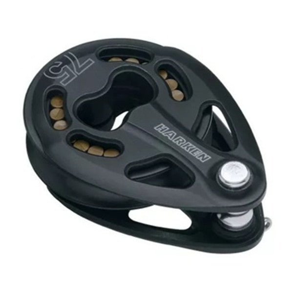 Harken 3047 Алуминиев блок за окачване с високо натоварване Teardrop 75 мм 