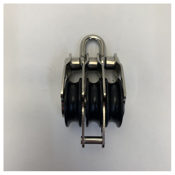 Блок Antal Tripple 34 мм з шківом, скобою та бекетом - 00306 