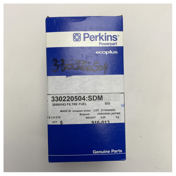 Perkins 4816635 Insert du filtre à carburant du moteur