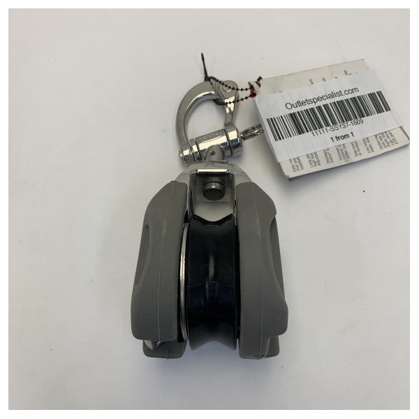 Harken 1609 64mm höglastsnatchblock med trunnionkrok 