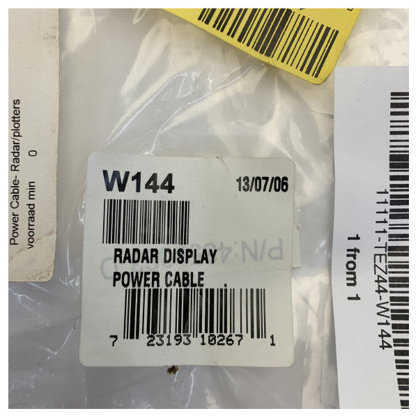 Raymarine Pathfinder Power Cable 12V - W144 