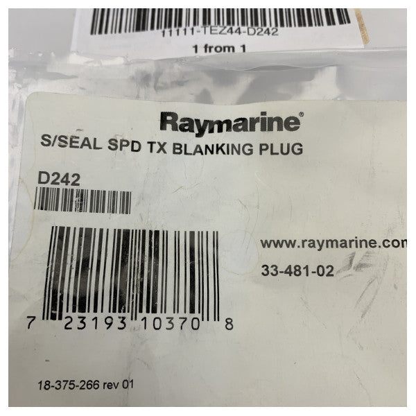 Airmar D242 ST800 P120 Tru-Hull transduser blindstopp 