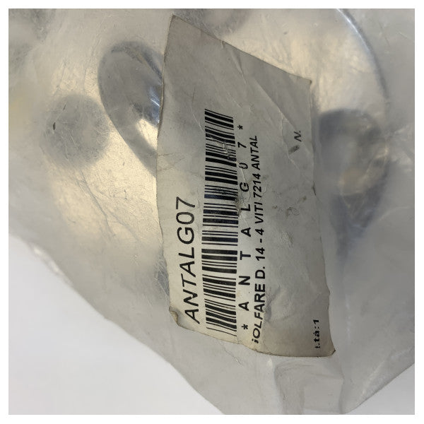 アンタル 7214 パッドアイ ステンレススチール 14mm SWL 4600 KG 