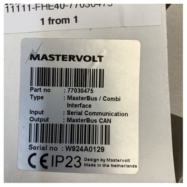 Mastervolt 77030475 Interfaz Combi MasterBus 