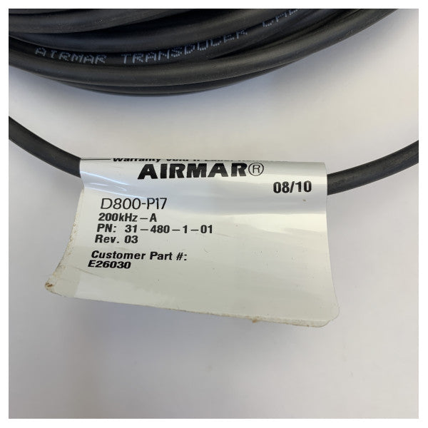 Raymarine E26030 D800/P17 D TH uttrekkbar analog dypføler 