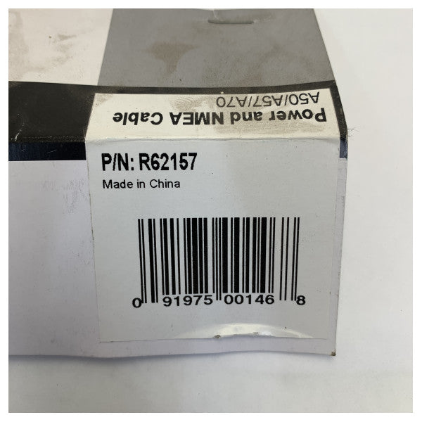 Raymarine R62157 A-Serie Plotter Power Cable 12V 