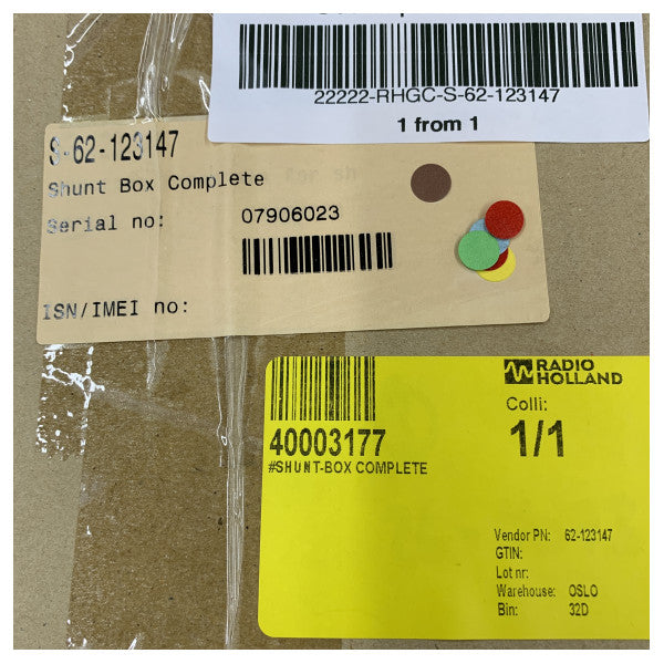 Skrzynka połączeniowa Sailor S-62-123147 dla systemów MF/HF i VHF 