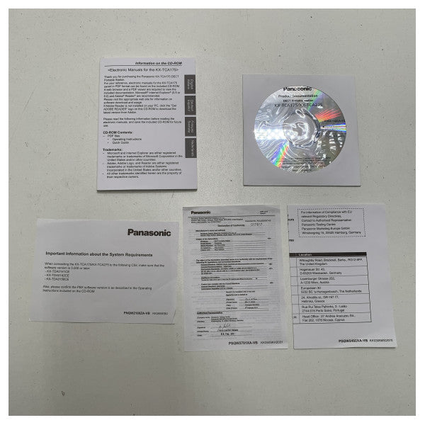 Panasonic KX-TCA175CE DECT Telefon għall-Użu Marittimu - Komunikazzjoni Wireless Robust 