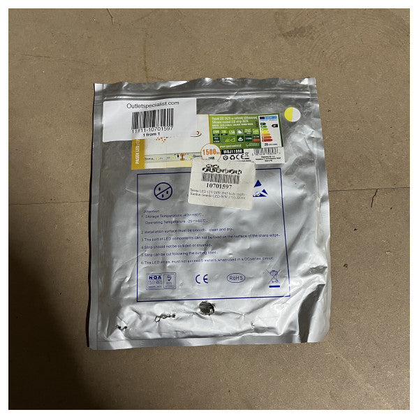 LED strip 12V 1500lm - 18W - varm hvid 5m 