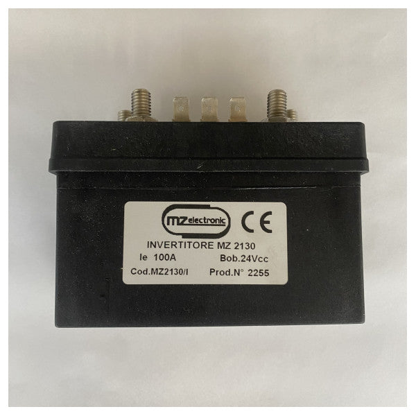 MZ Electronics MZ2130/I 24V 130A 4-полюсний перемикач реле - блок керування реверсом 