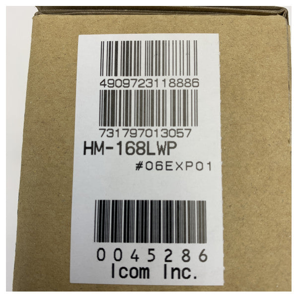 Icom HM-168LWP IP67 Водонепроникний мікрофон-динамік 