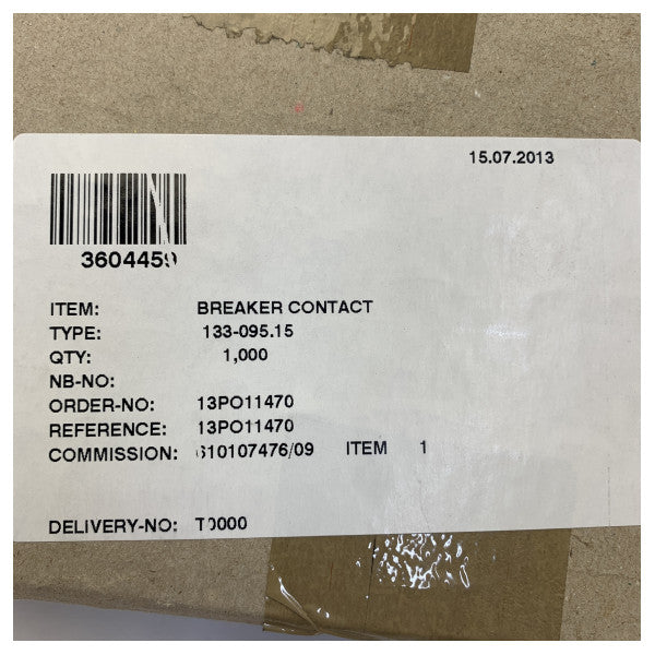 Raytheon Anschutz Contact Breaker Shaft Complete - 133-095.15 