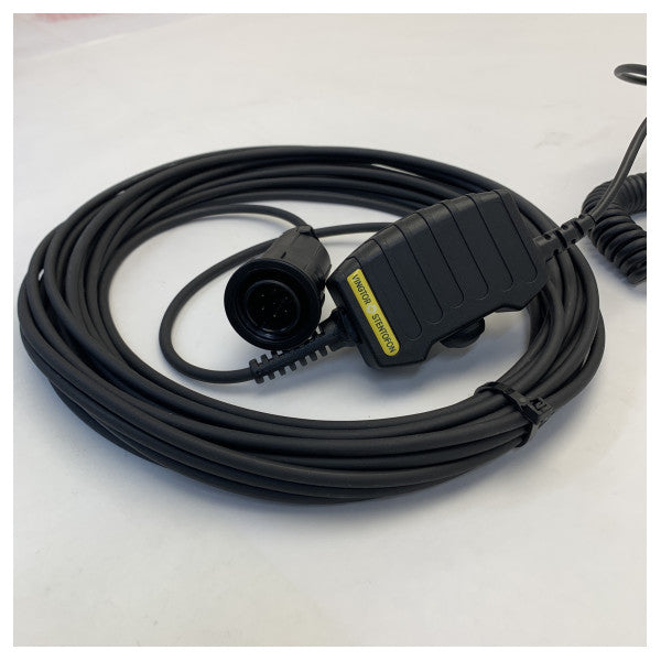 Zenitel headset met boom microfoon hoofdband en 10m kabel - VMP-36-PELP-AD 