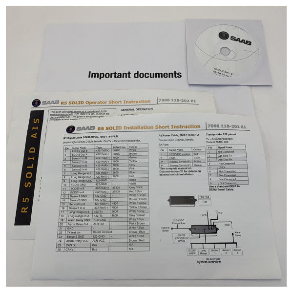 Saab R5 Solid AIS Transponder System - 7001-000-602 