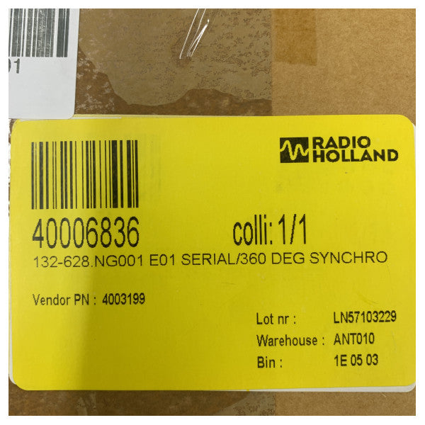 Raytheon Anschutz 132-628-NG001-E01 Synchro Converter 