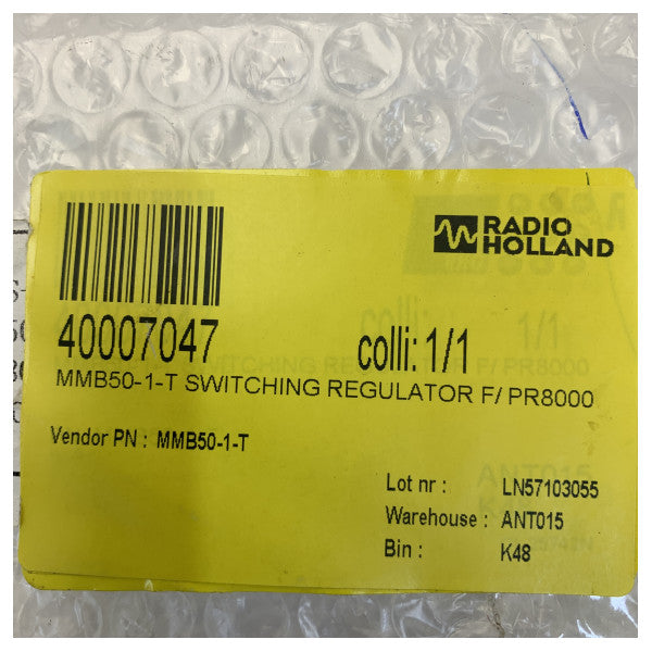 Tokyo Keiki Otomatik Pilot Anahtarlama Regülatörü PR-8000 - MMB50-1-T 