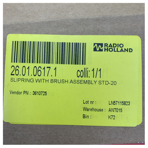 Raytheon Anschutz børsteenhet 110-222.X18 for Standard 20 gyrokompass 