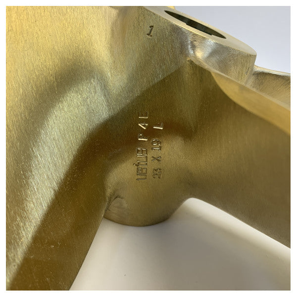Vetus P4E23X19L Bronz Propeller 4-Blade 23 x 19 Inch Xellug 