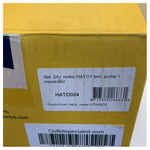 Ветус HATO024 тоалетен моторен комплект с макератор 