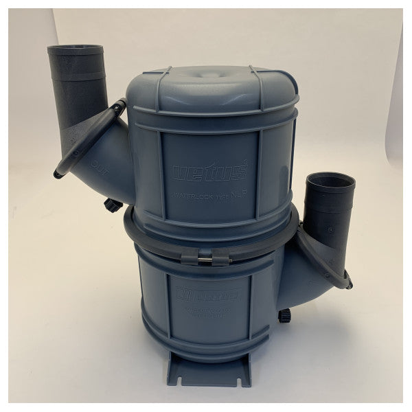 Vetus NLP60 Водозамок / Глушник викиду 60 мм Сірий 