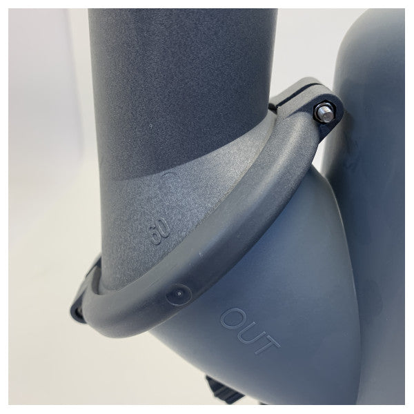 Vetus NLP60 Waterlock / Avgassilencer 60 mm Grå 