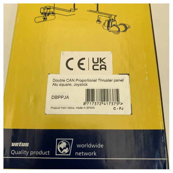 Painel de Controle Vetus DBPPJA Proporcional para Propulsor de Proa e de Popa 