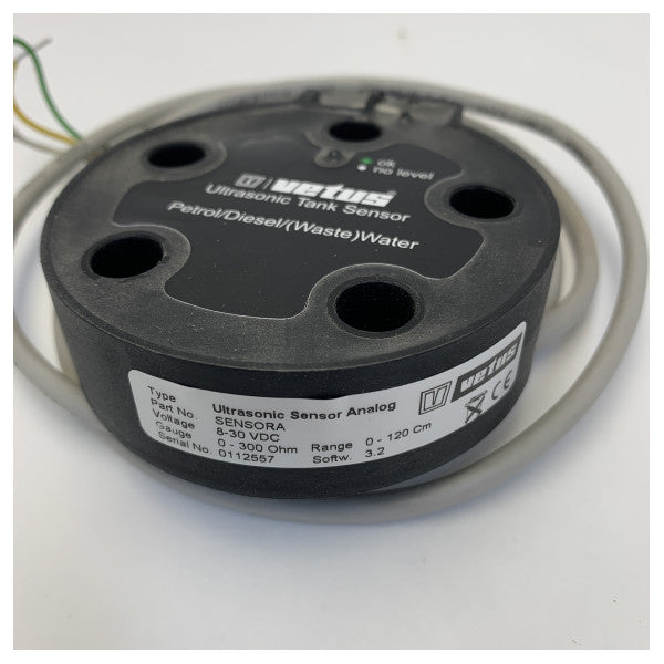 VETUS SENSORA Ултразвуков сензор за ниво на течности Аналогов интерфейс 12/24V 