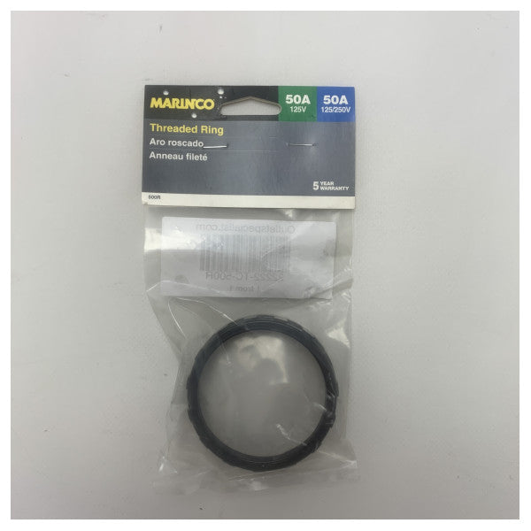 Marinco 500R threaded locking sealing ring 50A system