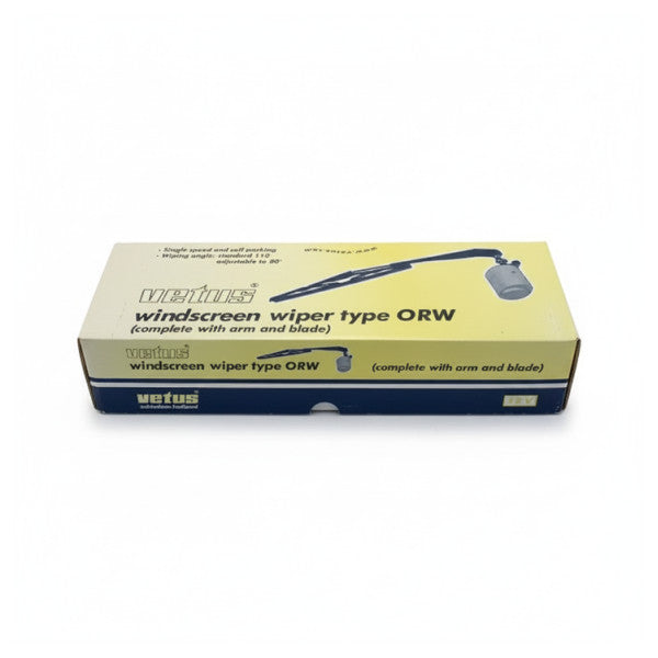 Vetus ORW12SET Scheibenwischer-Kit 12V Grau einschließlich Montagesatz 