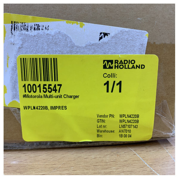 Motorola PMPN4283A IMPRES 2 Multi-Unit lader for Portofoons 