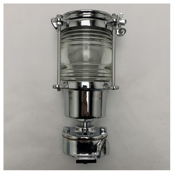 Kahlenberg M-300 Pirinç Deniz Kornası - Tekneler ve Gemiler için Dayanıklı Krom Çelik Denizcilik Sinyal Kornası